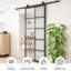 36" Glass Barn Door without Installation Hardware Kit-71487973-108053532
