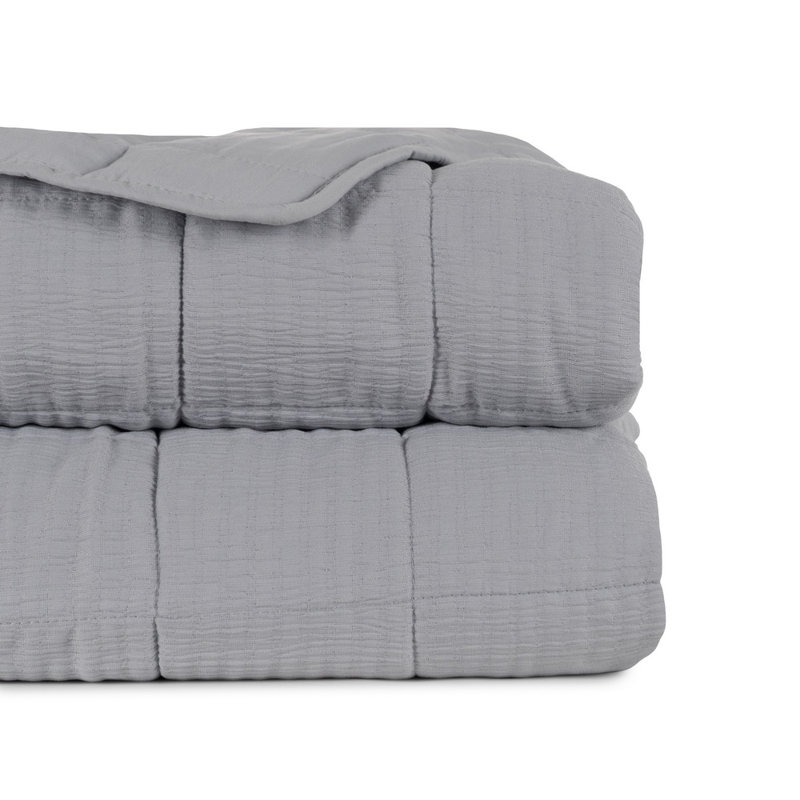 Polyester Solid Colour Bedding, Beige, W280 x L270cm