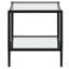 Hera Glass End Table with Storage-2017219342