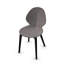 Basil Upholstered Chair with Wooden Base-1680306049-1680306050