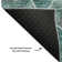 Premium Machine Washable Cerrito AMF594 Teal Rug