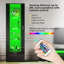 187*60*40cm High Display Cabinet with RGB Colour Changing Multi-Tier Storage-1540928507