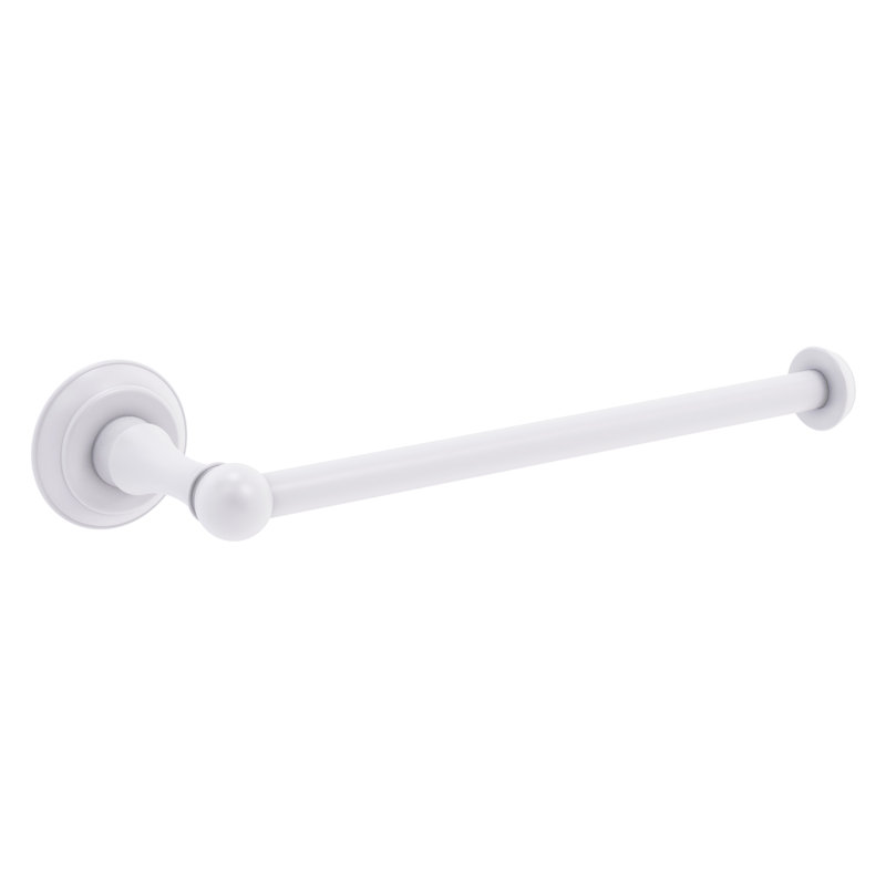 Barre à serviettes murale 6,65 po Essex, Blanc mat