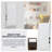 Two Note Mechanical Doorbell Kit without Viewer