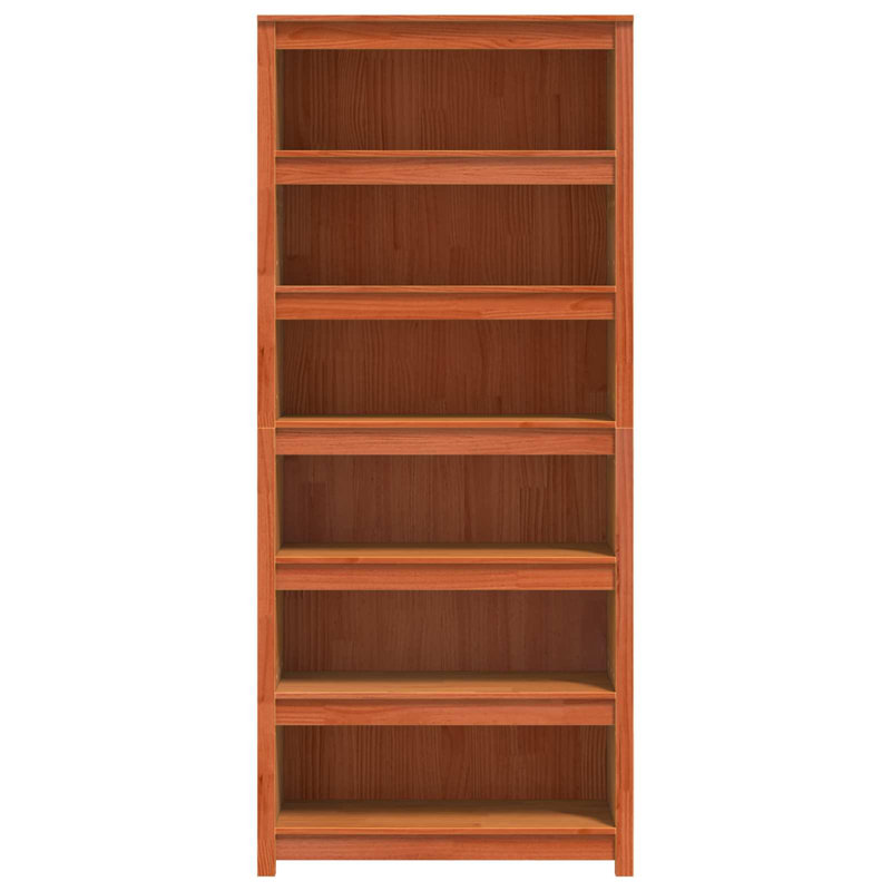 183cm H x 80cm W Solid Pine Wood Bookcase