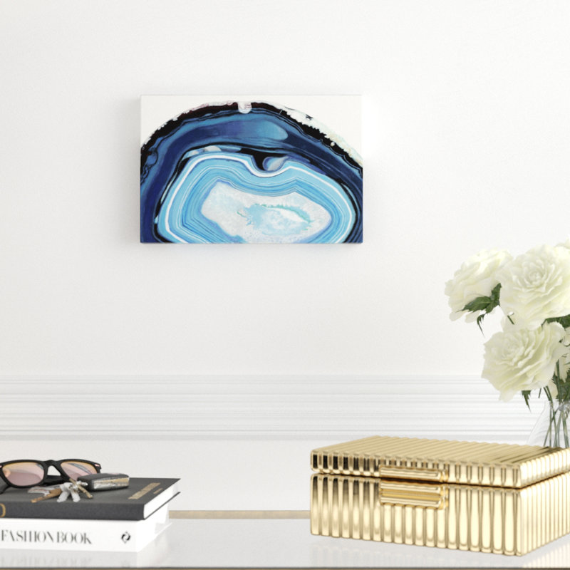 "Agateudes I" par Naomi McCavitt, reproduction d'art sur toile, H 8 po x l 12 po, Toile tendue