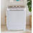 17.8lbs Portable Washing Machine, 2 In 1 Washer Machine, Twin Tub Washing And Spining Combo Machine, Portable Washer For Apartment, Dorms, Rvs, Camping And More (brown)