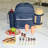Latitude Run® - Picnic Backpack Soft Sided Cooler Equipped For Two With Blanket