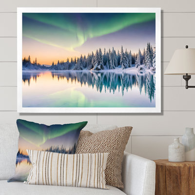 Alaska Northern Light sur impression sur toile