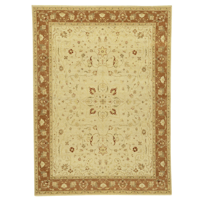 Tapis rectangulaire noué à la main