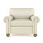 Fauteuil à panneau roulé avec pieds en oignon Leroy-168202323-231983624-184454783