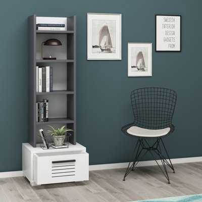 Standard-Bücherregal Jihane 152 x 35 cm