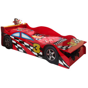 Autobett Race Car mit Matratze, 90 x 200 cm