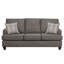 Baxter Fabric Sofa & Chair Set, Grey-122099414
