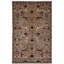 High-Quality Hand-Knotted Green And Navy Area Rug