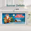 Bannière de porte de garage double Santa 's Merry Takeoff 7 pi x 16 pi - Décorations des Fêtes pour l'extérieur