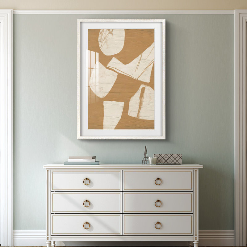 Pièce II - impression encadrée, H 28,5 po x l 20,5 po, Blanc
