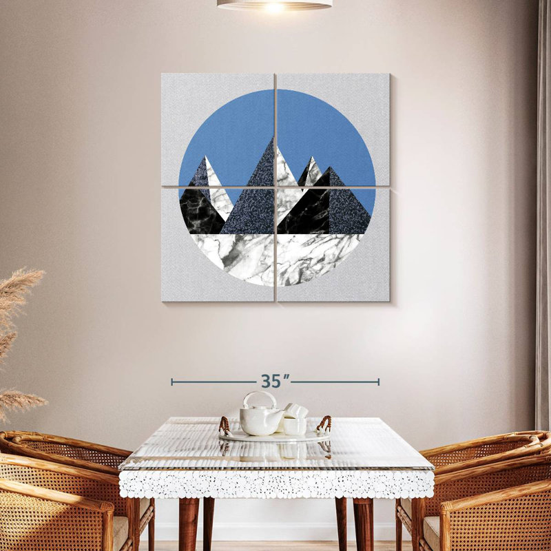Alvord Basic Mountain, 38" H x 38" W