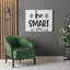 Be Smart 1 Piece Wrapped Canvas Wall Art-391423603
