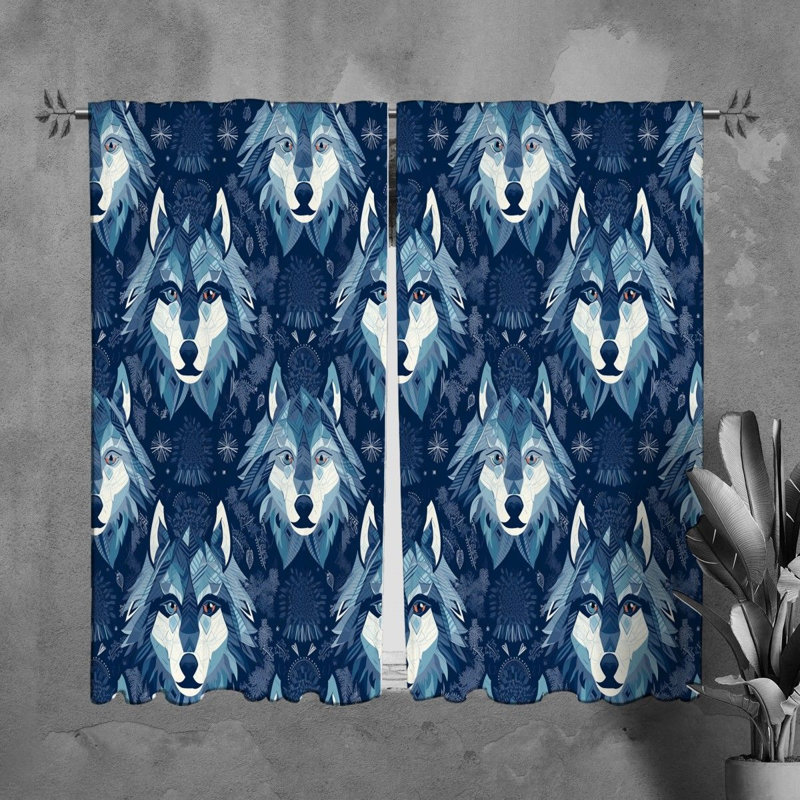 Yumalay Room Darkening Curtain Pair, 40" W x 82" L