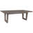 Cohesion Extendable Mahogany Solid Wood Top Double Pedestal Base Dining Set-58892492