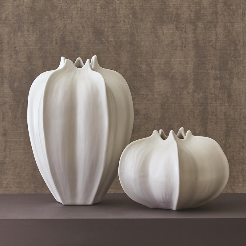 Star Fruit Vase, 7" H x 5" W x 5" D