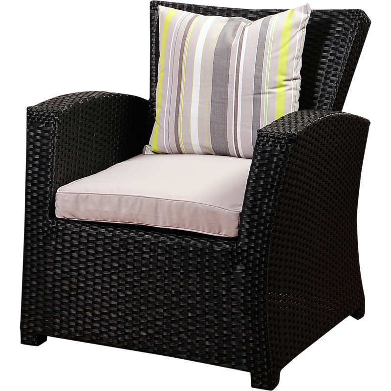 Fauteuil Jashanpreet Atlantic Biscayne avec coussins