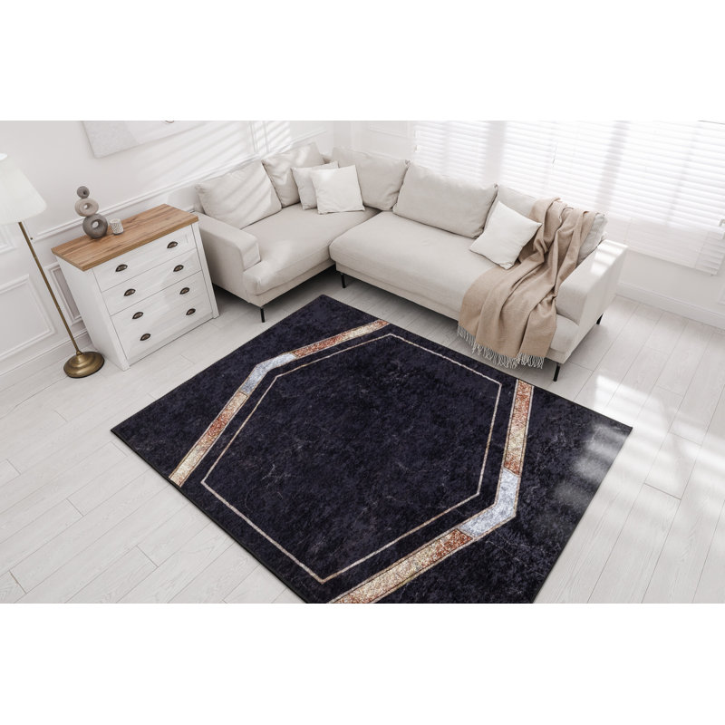 Miro Geometric Area Rug, Rectangle 160 x 220cm
