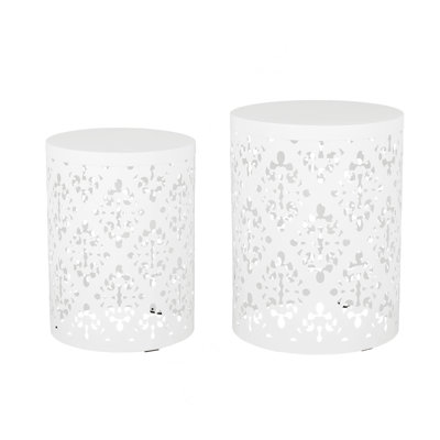 Metal S/2 End Table