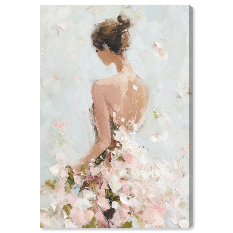 «Cloud Dress II», reproduction d'art sur toile par Art Remedy, Toile tendue avec châssis, H 24 po x l 16 po
