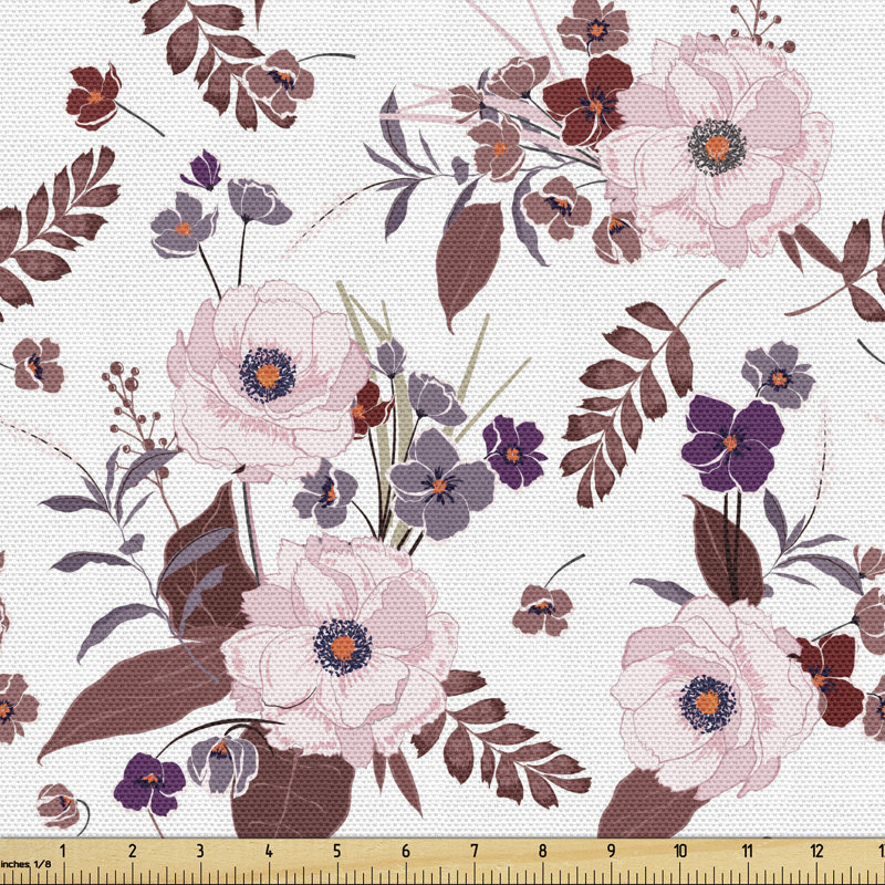 Charish Nostalgia Garden Flowers Multi-Purpose Fabric