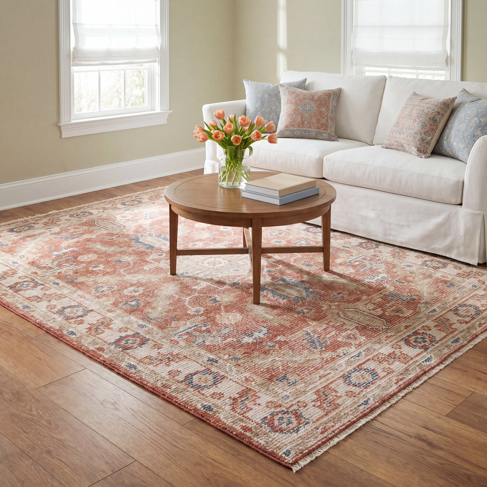 Birch Lane™ Hand Knotted Wool Farida Rug, Rectangle 2' x 3'