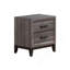 Table de chevet grise-946374651