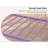 Twin Daybed – Purple, Sofa Style, Steel Slats-833592678