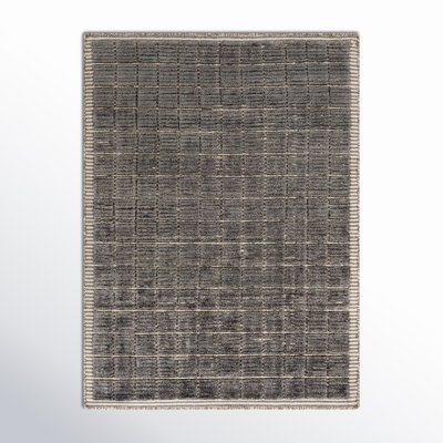 Jacey Hand Loomed Gray Rug