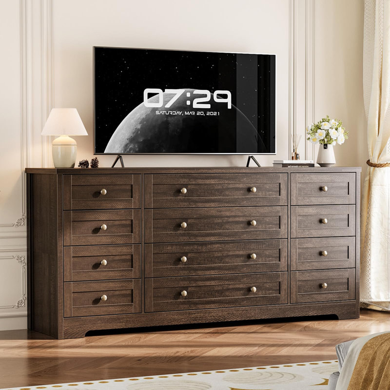 159.8cm W 12 - Drawer Chest of Drawers