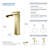 Waterfall Vessel Sink Faucet Single-handle Bathroom Faucet with Drain Assembly-57544684-57544685