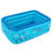 Plastic Rectangle Inflatable Pool 19.69'' H x 39.37'' W x 56.3'' L