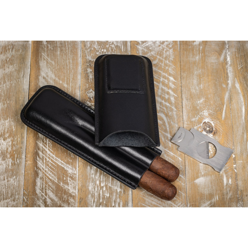 Sipp Cigar Case, Black