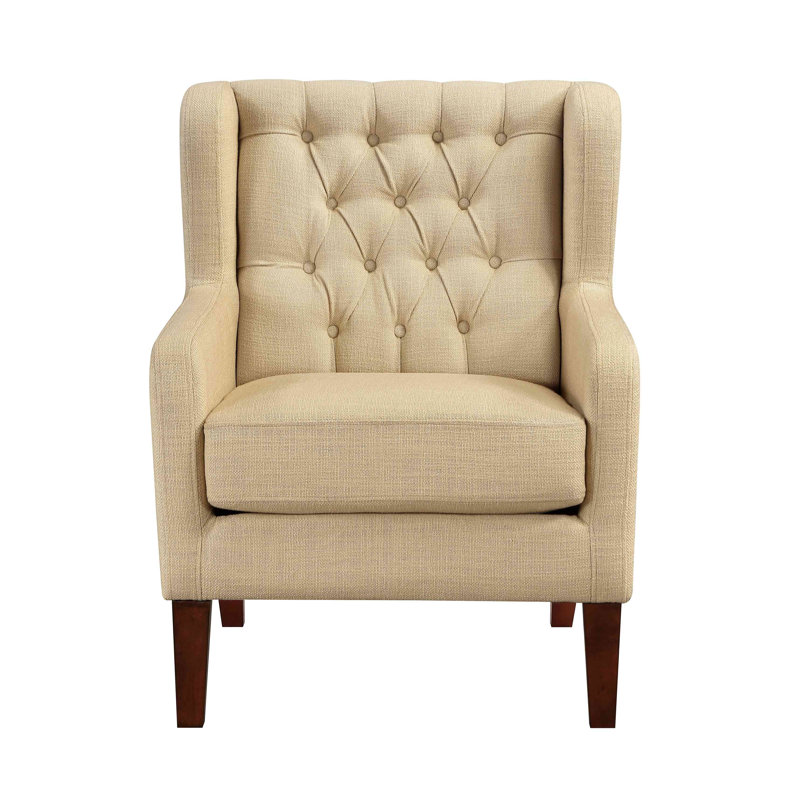 Fauteuil à oreilles Classic, Beige