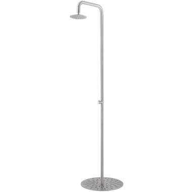 HEATGENE Rain Fixed Free Standing Outdoor Shower