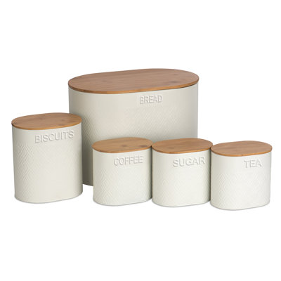 Metal Canister - Set of 5