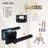 Matt Black Keyed (Entry) Door Lever
