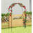 Metal Arched Garden Arbor Climbing Plant Rack
