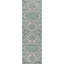 Tapis intérieur / extérieur bleu sarcelle / gris Truman-882045969