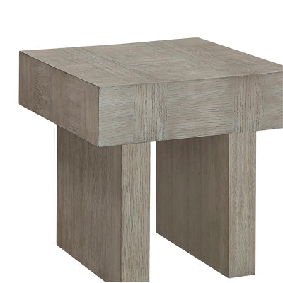 2 x 2 tables de bout brun / gris