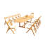 Surfliner Outdoor 13 - Piece Teak Dining Set-741572887-741572890