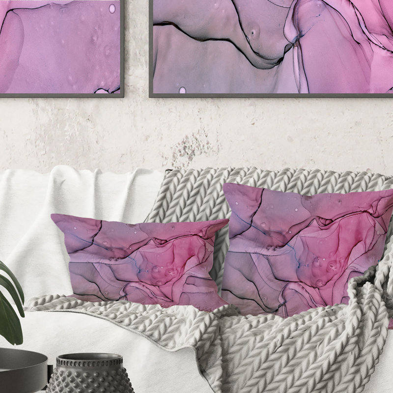 Abstract Throw Pillow