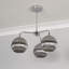 Chauntrice Glass Semi Flush Mount