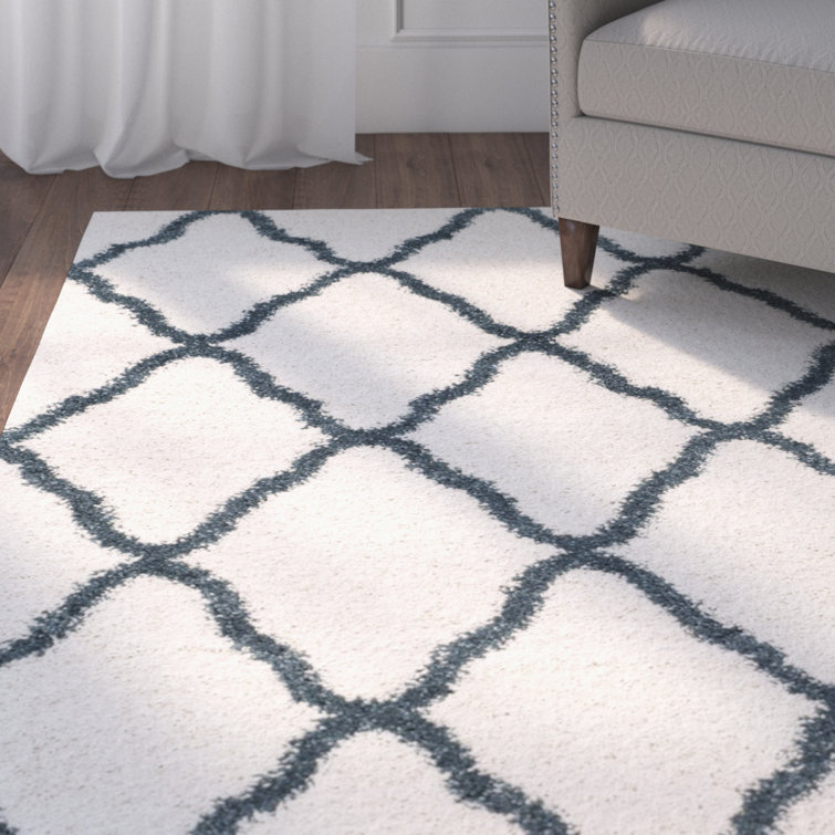 Darrold Hudson Shag Performance Geometric Rug